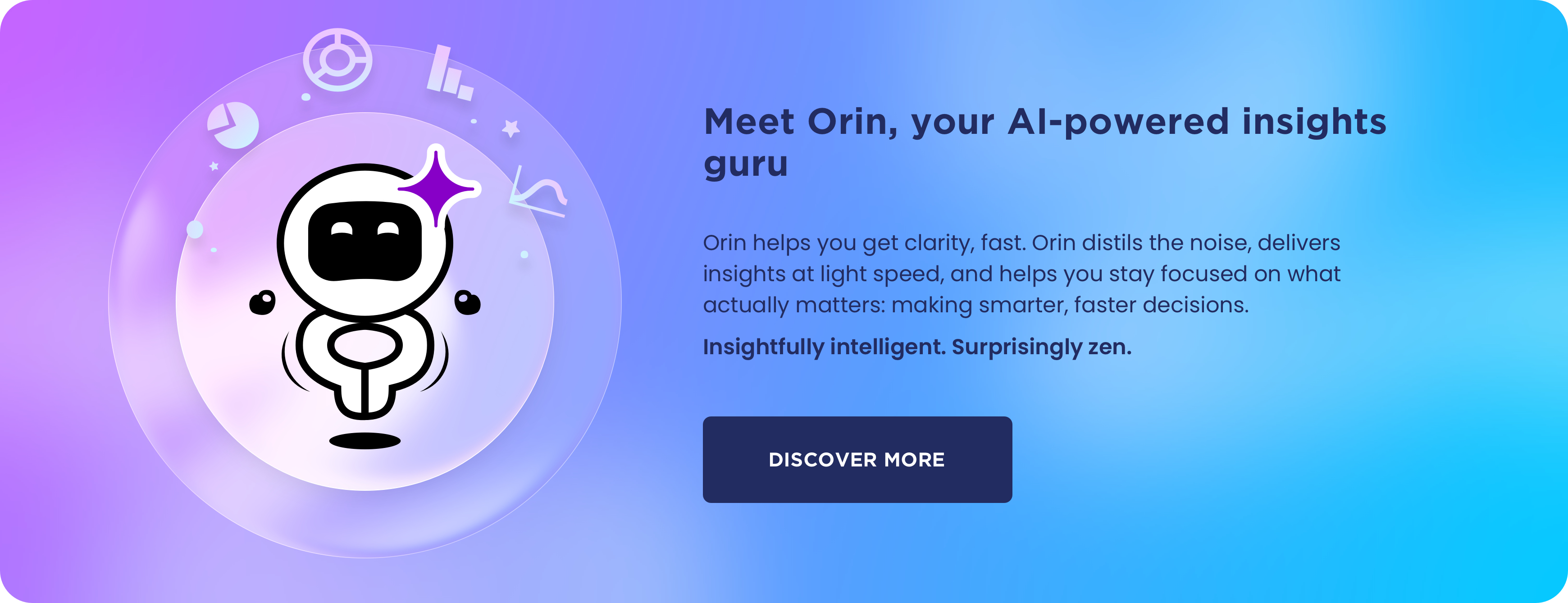 Orin AI assistant promotional banner